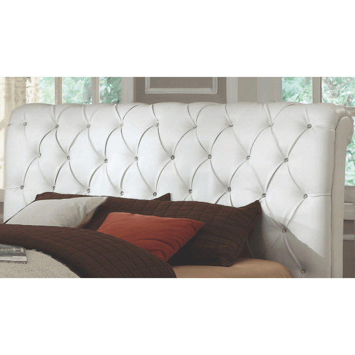 Callisto Leather King Bed - DLB Furniture