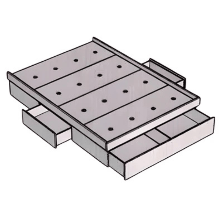 Chicago Bed Frame King - DLB Furniture