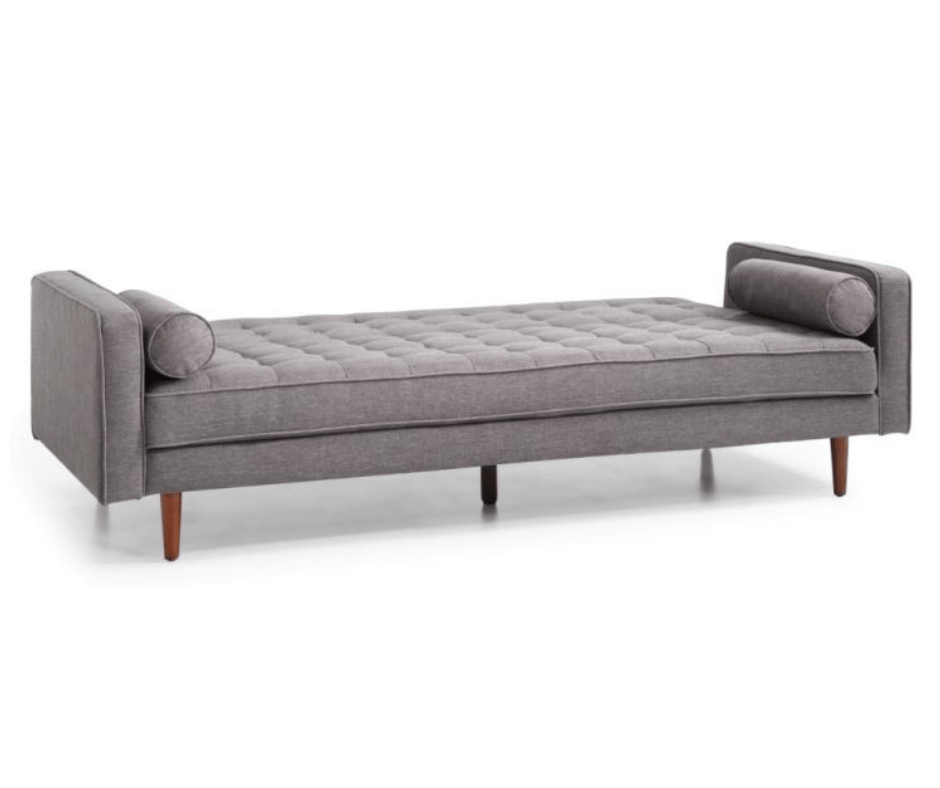 Sofia 3 Seater Sofa Bed - Dark Grey - DLB Furniture