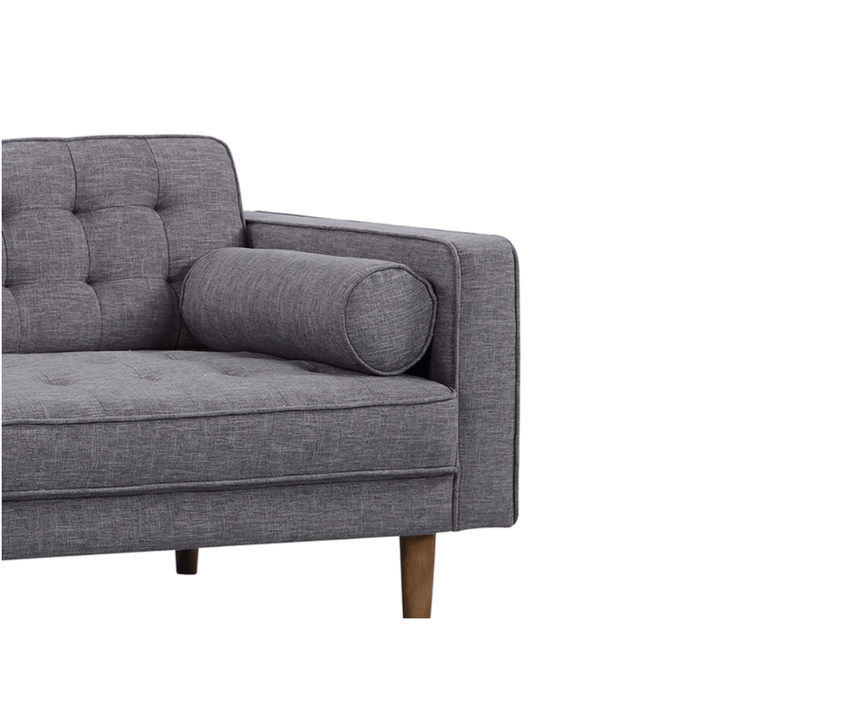 Sofia 3 Seater Sofa Bed - Dark Grey - DLB Furniture