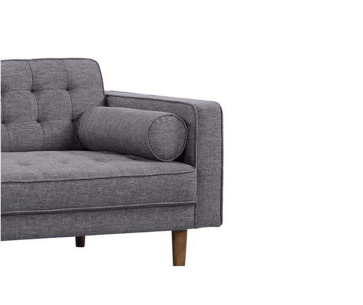Sofia 3 Seater Sofa Bed - Dark Grey - DLB Furniture