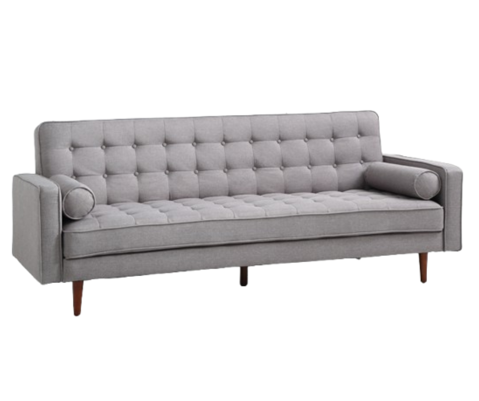 Grey Sofia 3 Seater Sofa Bed