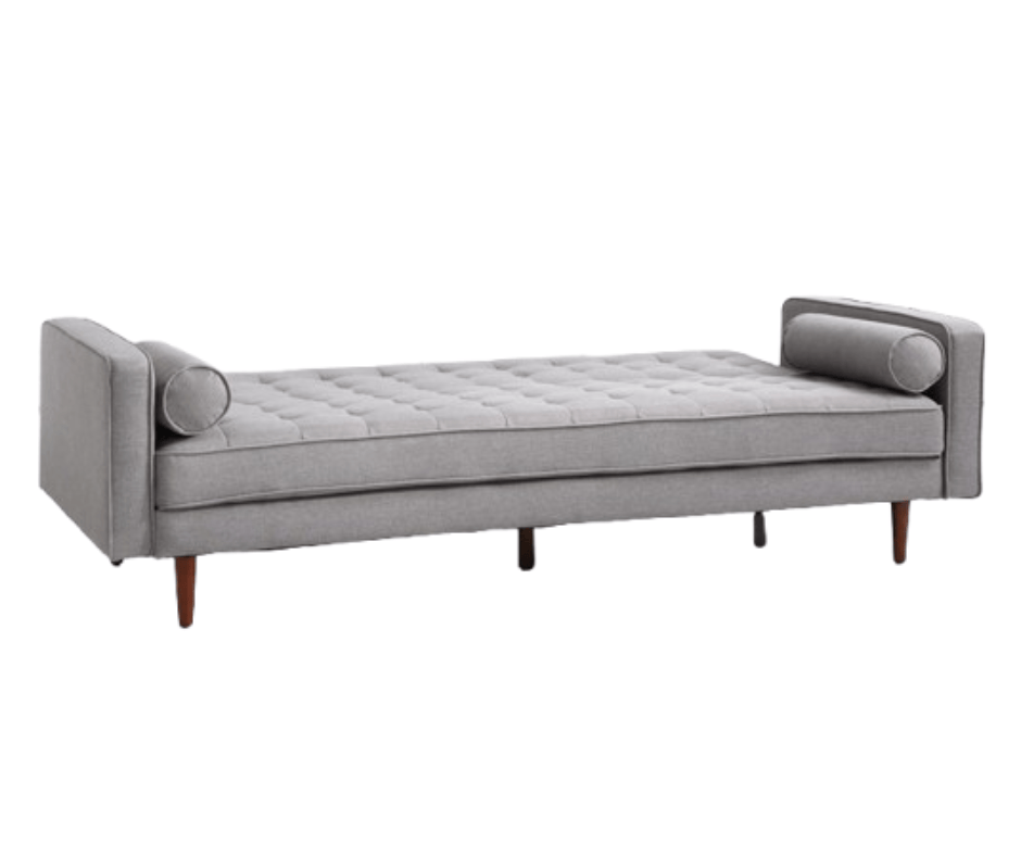 Sofia 3 Seater Sofa Bed - Grey - DLB Furniture