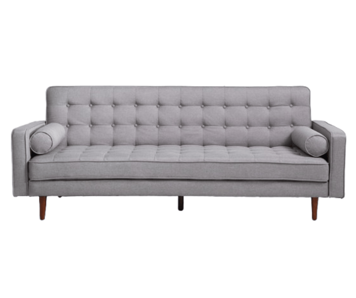 Sofia 3 Seater Sofa Bed - Grey - DLB Furniture