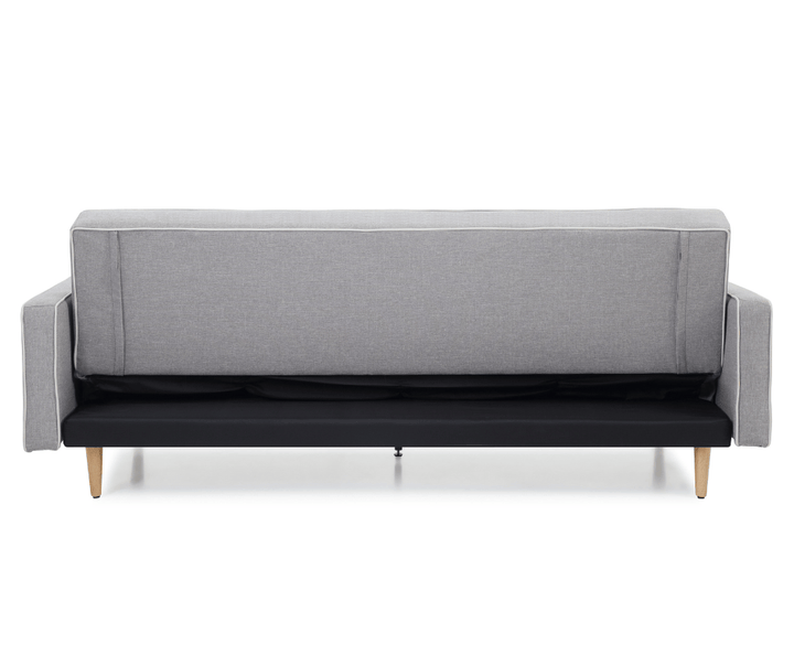 Sofia 3 Seater Sofa Bed - Grey - DLB Furniture