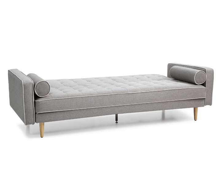 Sofia 3 Seater Sofa Bed - Grey - DLB Furniture