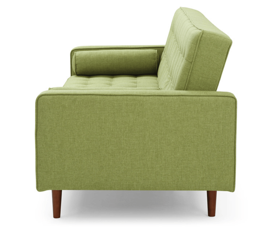 Sofia 3 Seater Sofa Bed - Green - DLB Furniture