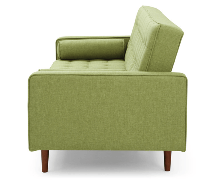 Sofia 3 Seater Sofa Bed - Green - DLB Furniture
