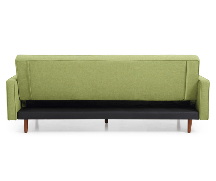 Sofia 3 Seater Sofa Bed - Green - DLB Furniture
