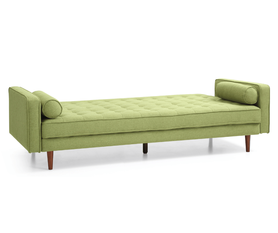 Sofia 3 Seater Sofa Bed - Green - DLB Furniture