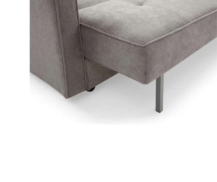 Junny 3 Seater Sofa Bed with Extra Middle Storage - Grey - DLB Furniture