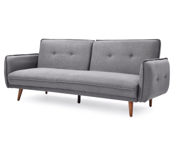Sarah Sofa Bed SP111-2 - BL537 Dark Grey - DLB Furniture