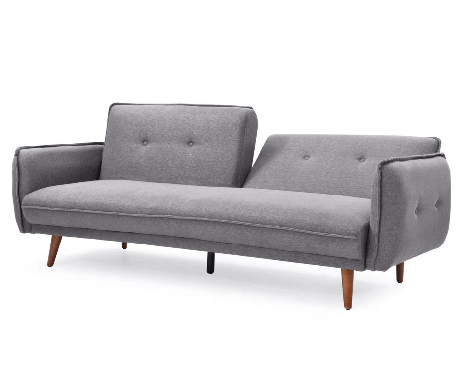 Sarah Sofa Bed SP111-2 - BL537 Dark Grey - DLB Furniture