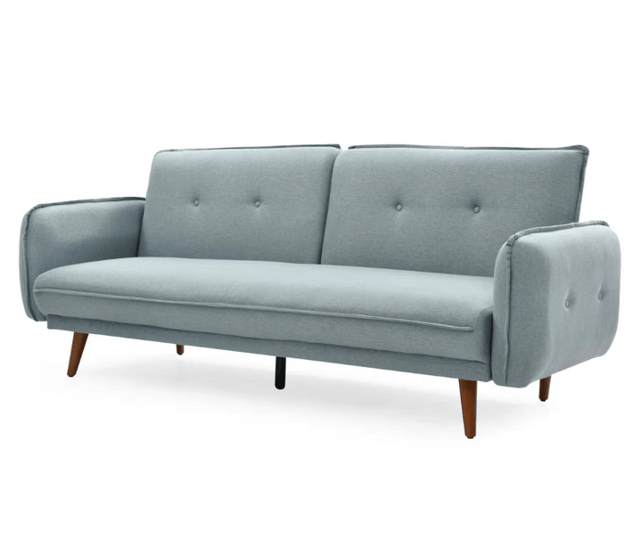 Sarah Sofa Bed SP111-2 - BL838 Light Blue - DLB Furniture