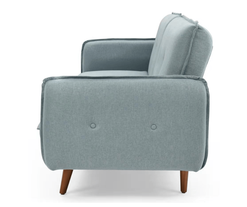 Sarah Sofa Bed SP111-2 - BL838 Light Blue - DLB Furniture