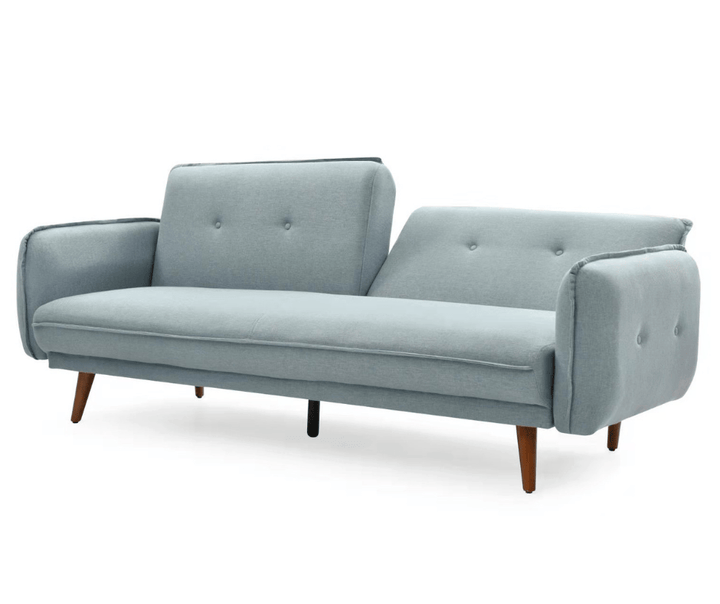 Sarah Sofa Bed SP111-2 - BL838 Light Blue - DLB Furniture