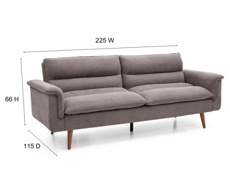 Archie Sofa bed - Grey - DLB Furniture