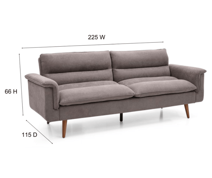 Archie Sofa bed - Grey - DLB Furniture