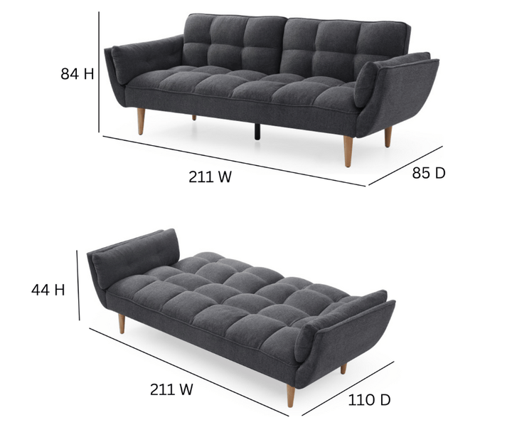 Jessie Sofa Bed - 100% Polyester - DLB Furniture