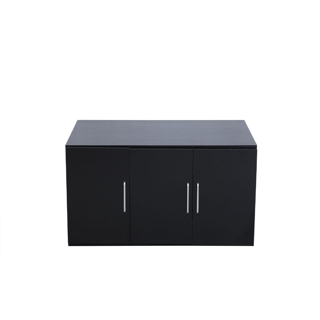 Beli Black Wardrobe Topper Cabinets