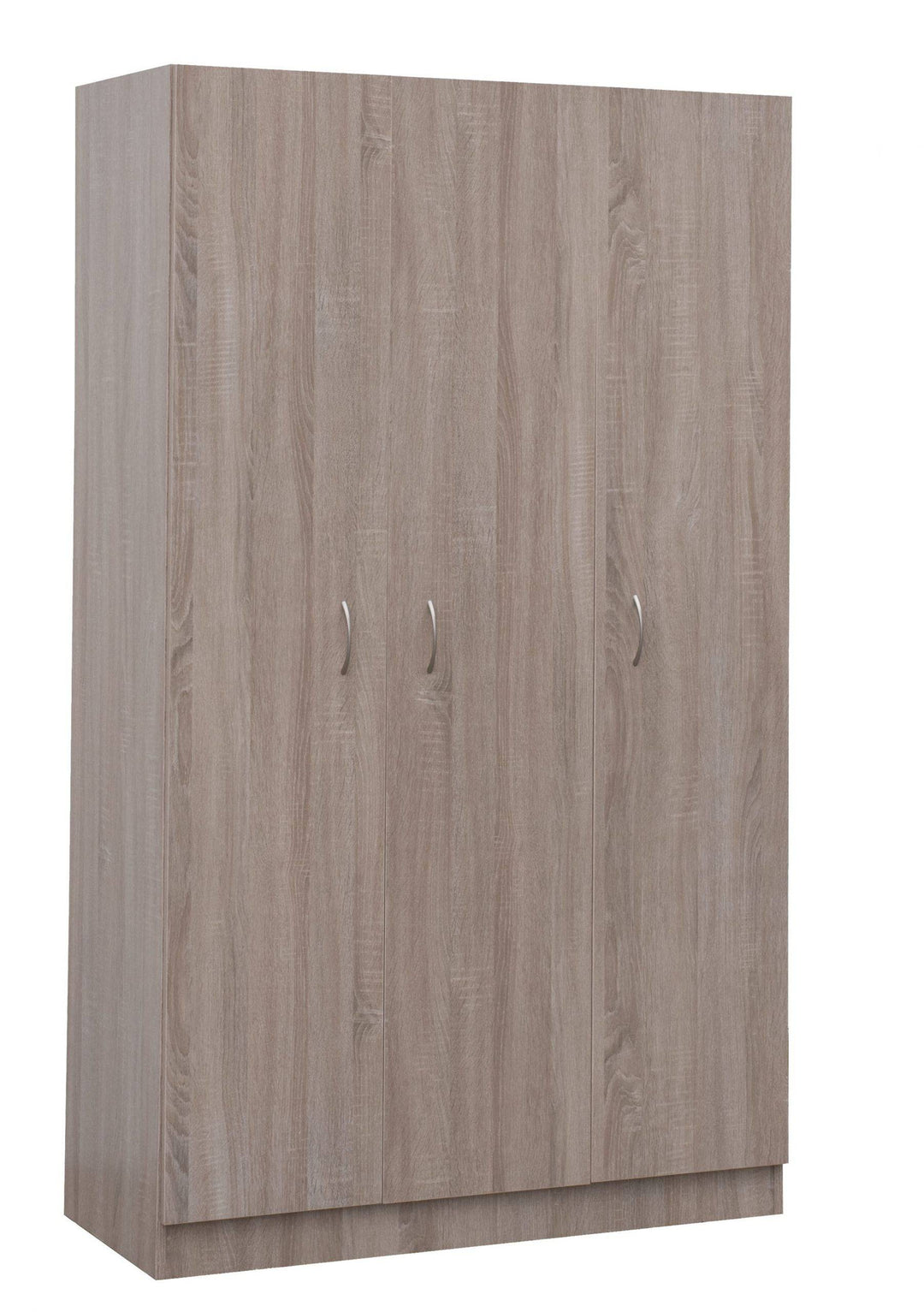 Metis 3 Doors Combo Oak Wardrobe - Easy Home Furniture