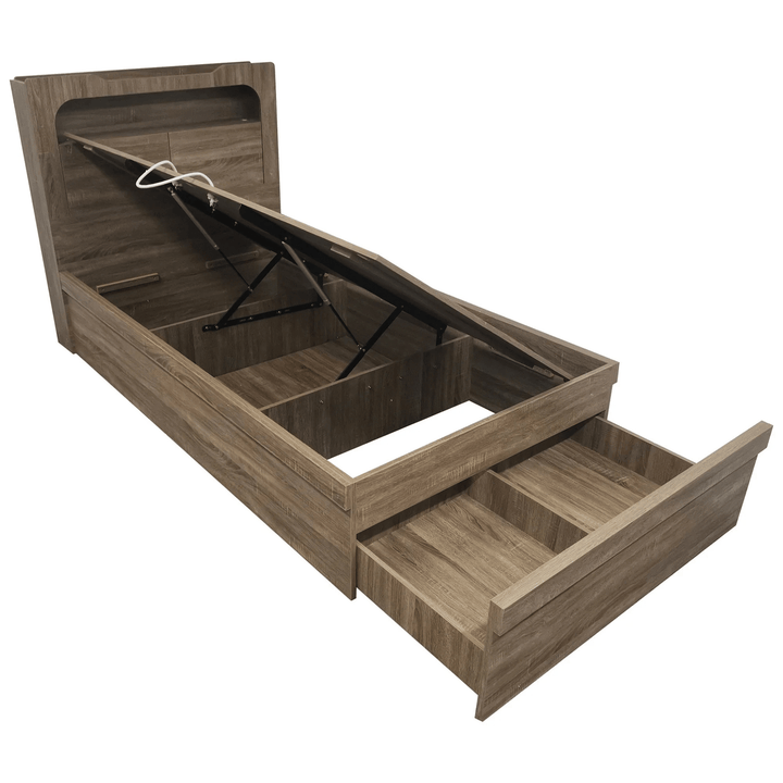 Minetto Gas Lift  Queen - DLB Furniture