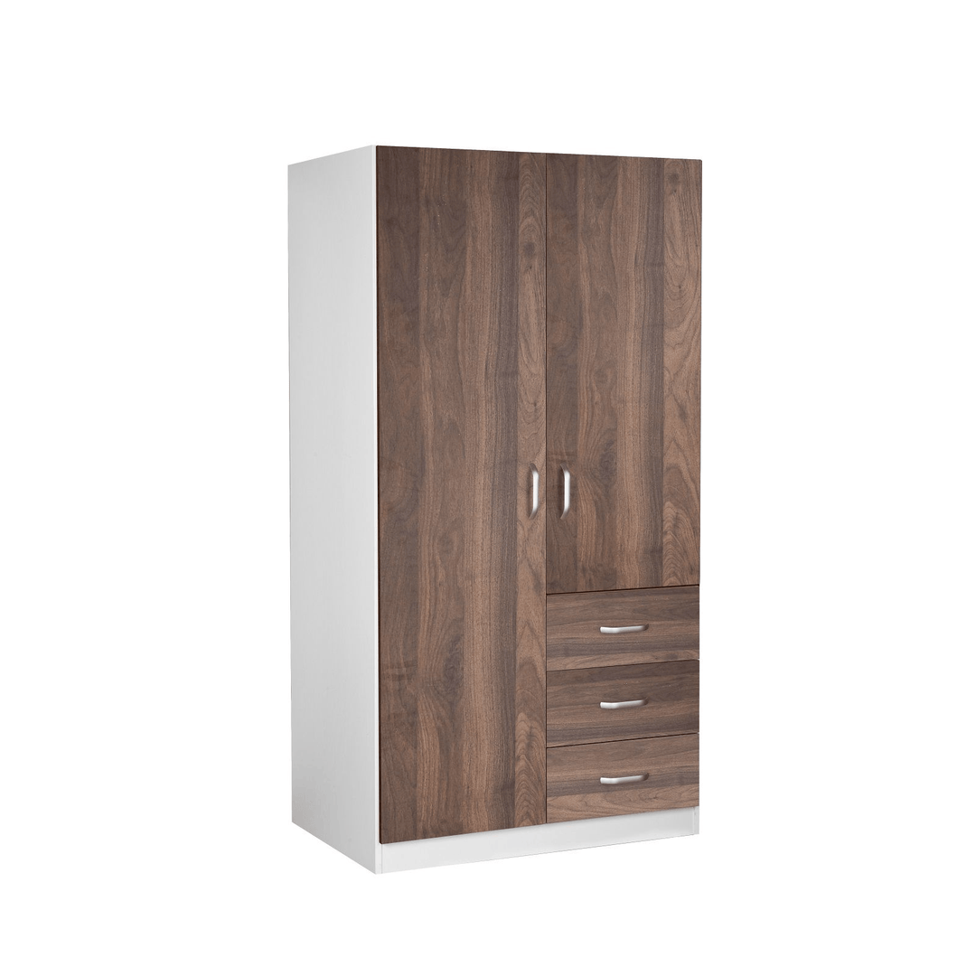 2 door 3 drawer wardrobe