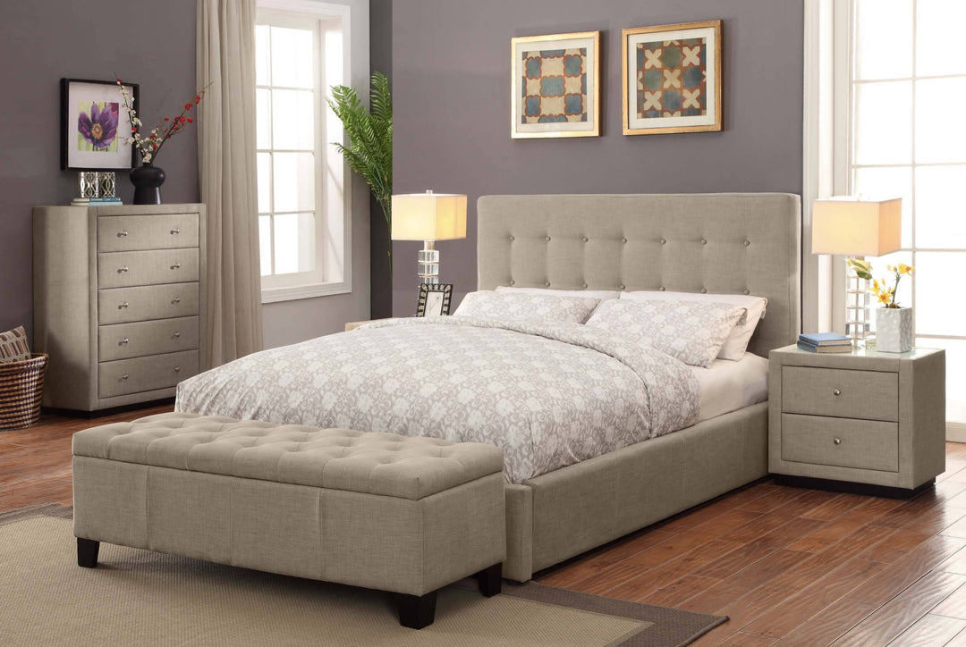 Pria Fabric Bed Frame - DLB Furniture