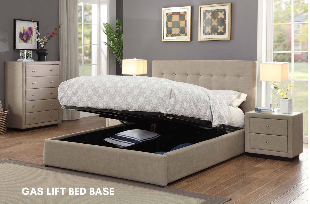 Pria Fabric Bed Frame - DLB Furniture