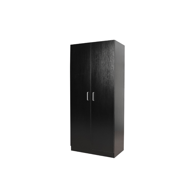 Beli 2 Door Combo Black Wardrobe
