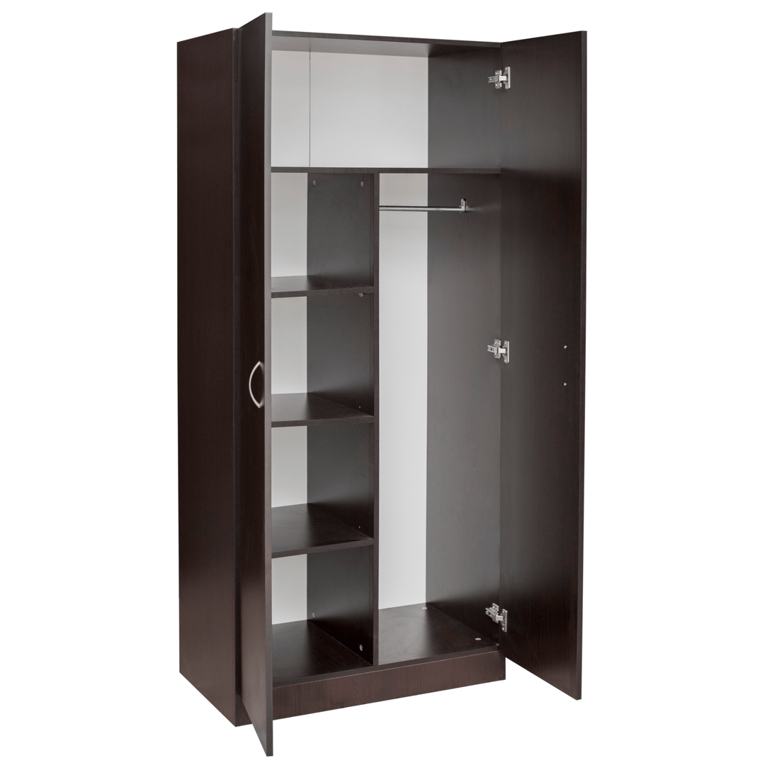Metis Pantry Cupboard Walnut Wardrobe