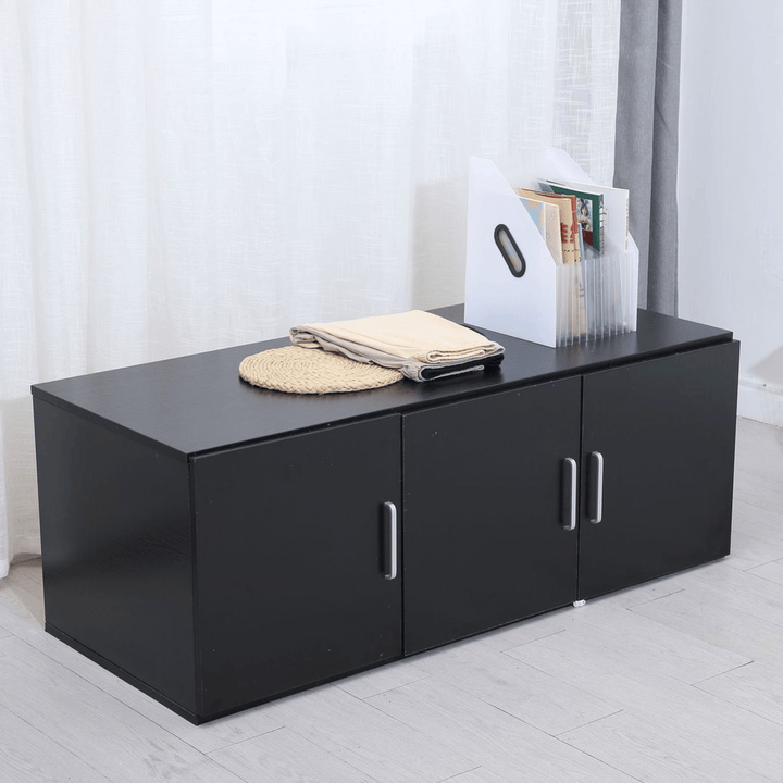Dia Wardrobe Topper Cabinets Black - Easy Home Furniture
