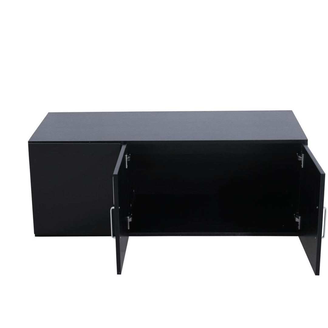 Dia Wardrobe Topper Cabinets Black - Easy Home Furniture