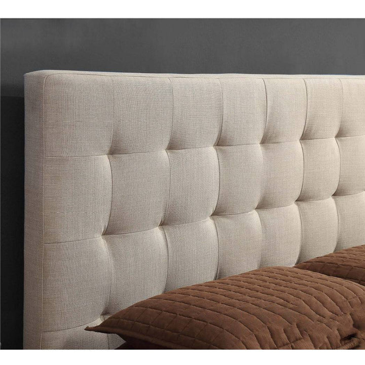 Brooklyn Fabric King Single Bed Frame - DLB Furniture