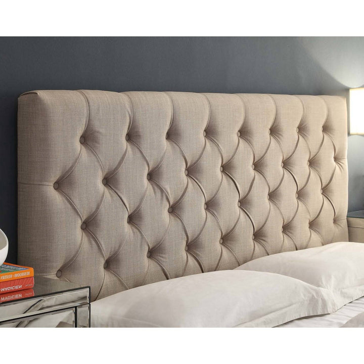 Cameo Fabric Queen Bed - DLB Furniture