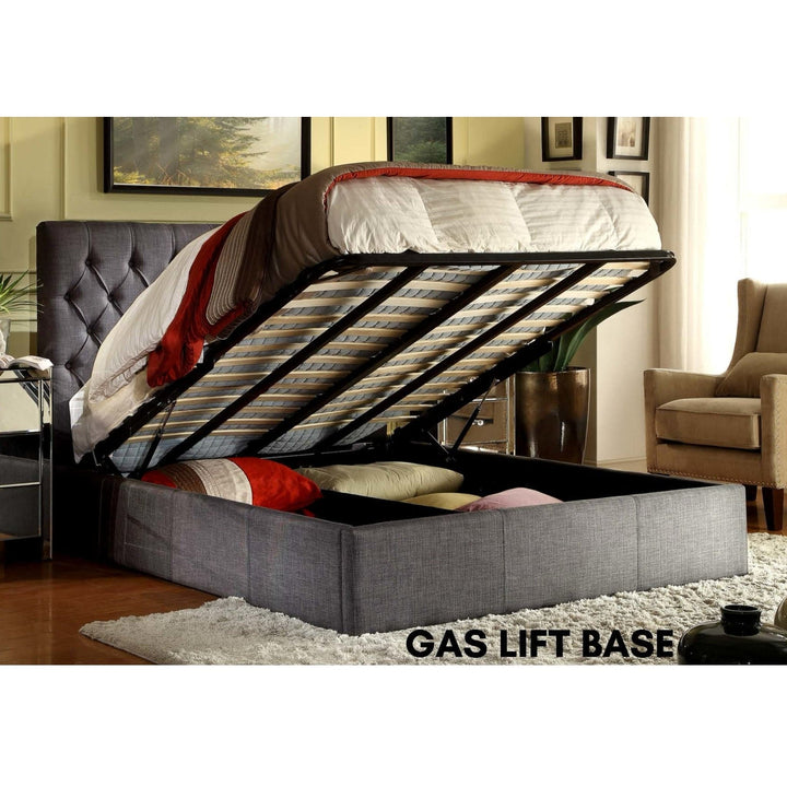 Cameo Fabric Queen Bed - DLB Furniture