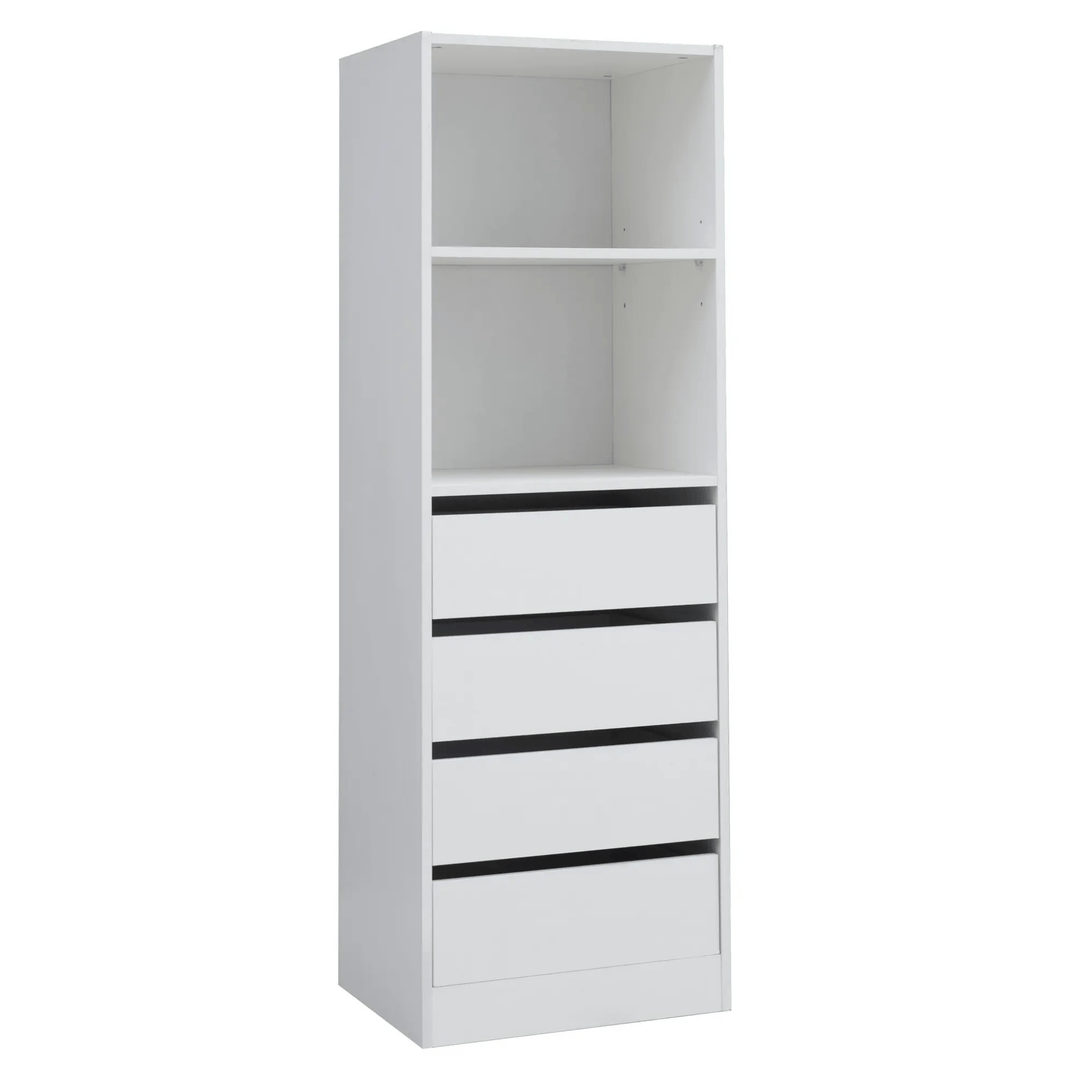 4 drawers wardrobe