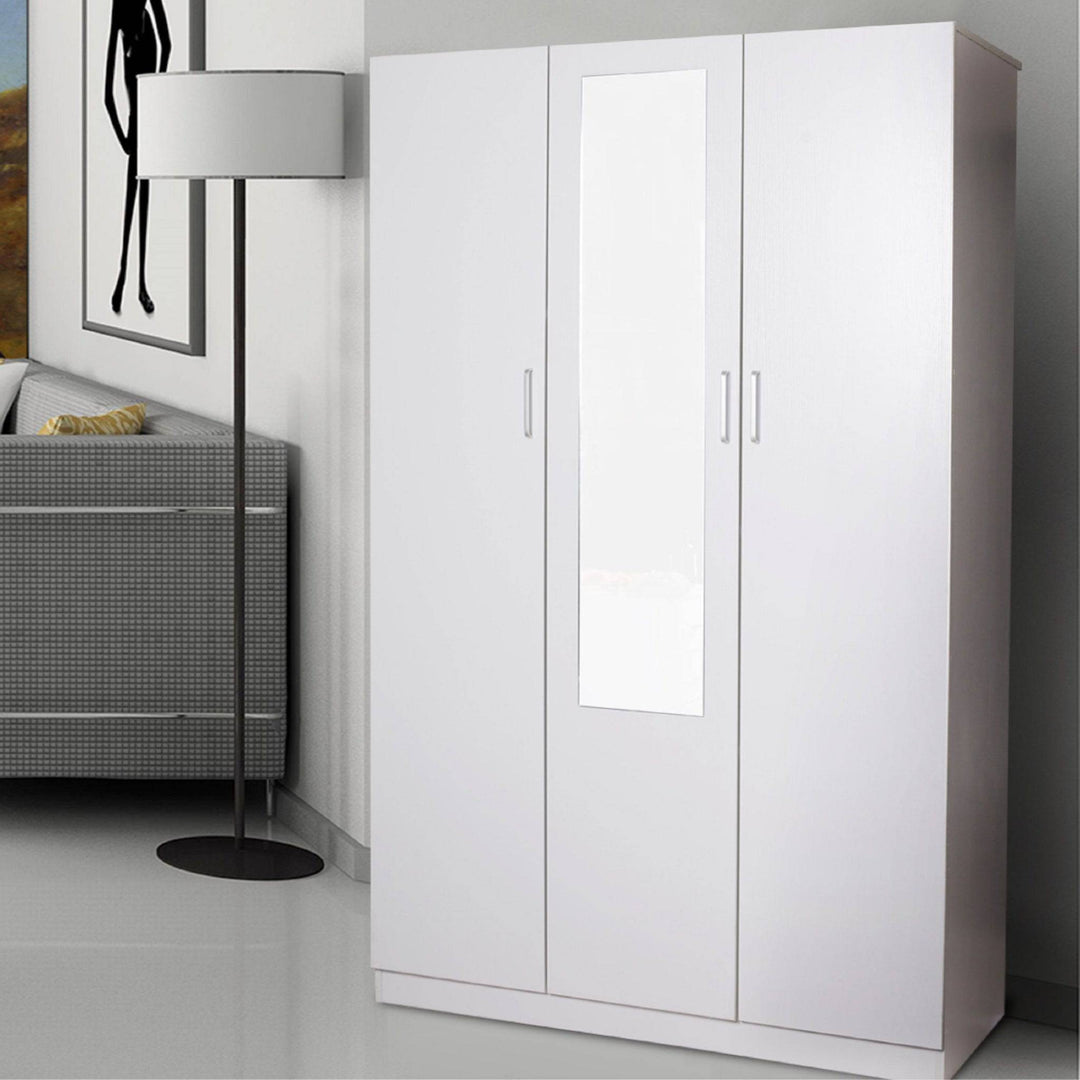 Dia 3 Door Combo Wardrobe White
