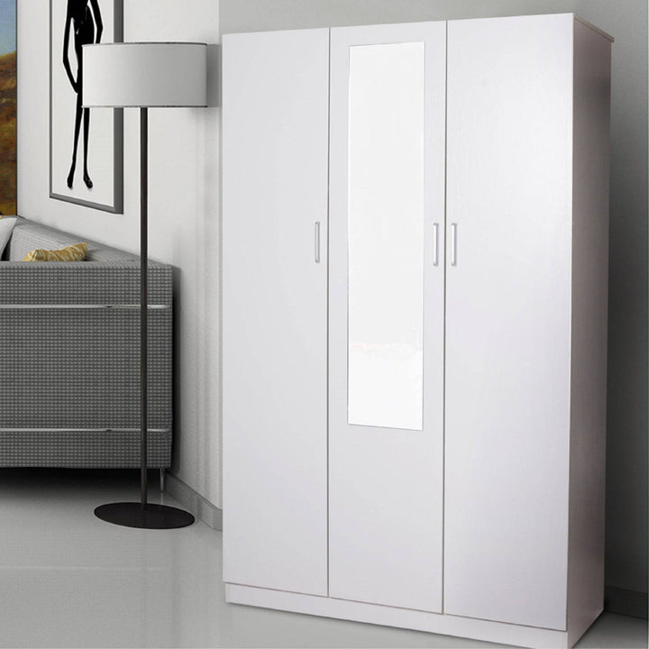 Dia 3 Door Combo Wardrobe White
