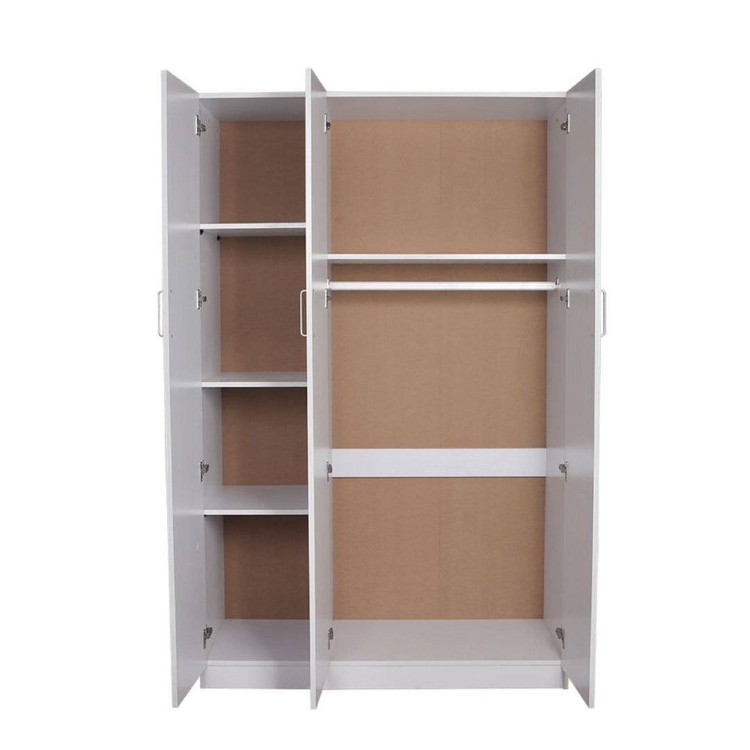 Dia 3 Door Combo Wardrobe White
