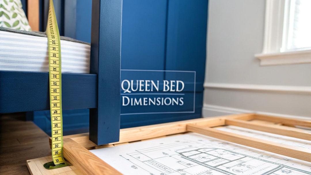 Dimensions of a queen bed frame: An Australian luxury guide