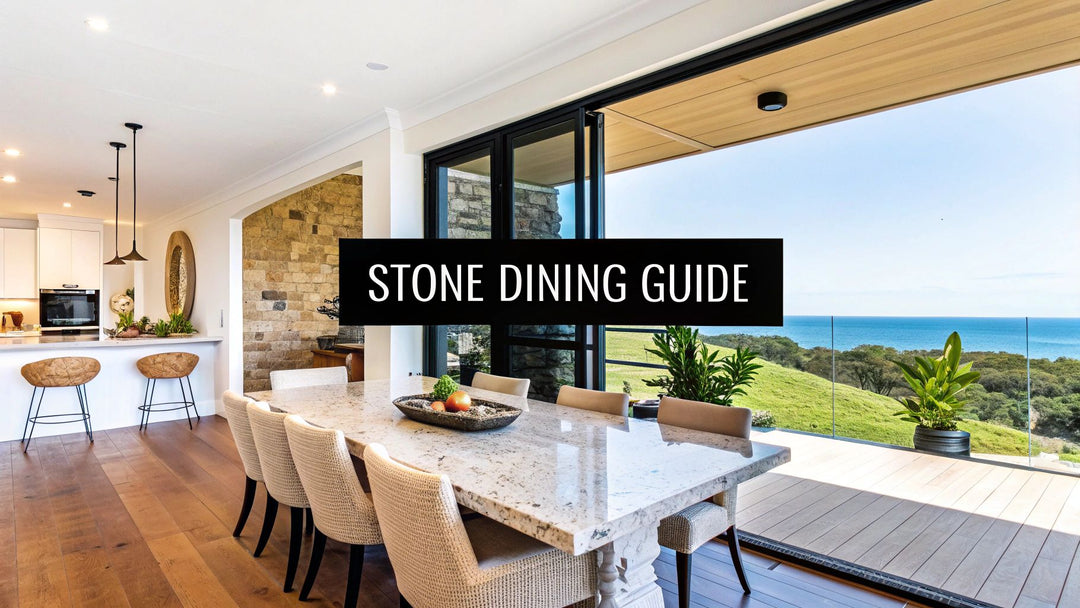 Your Guide to Stone Top Dining Tables in Australia