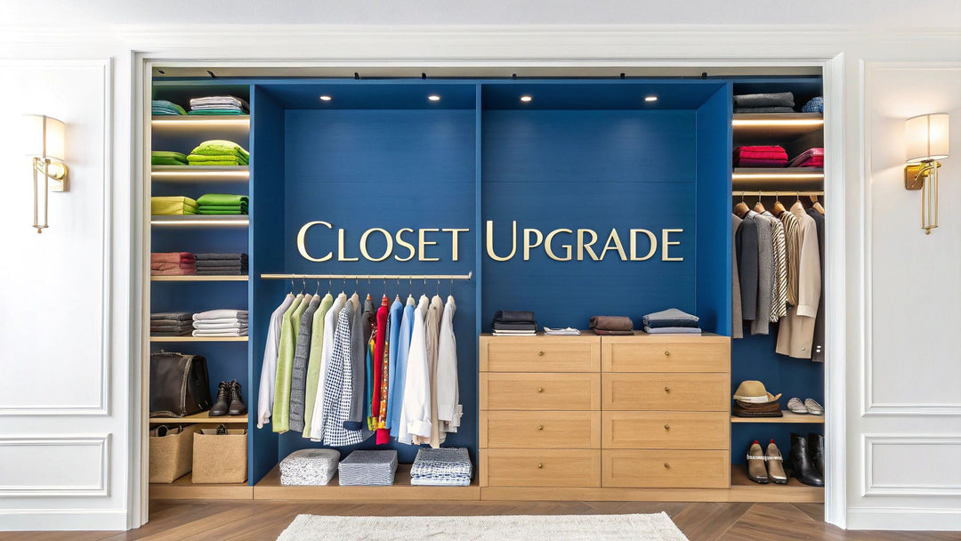 Wardrobe Hanging Shelves | Stylish Closet Organization