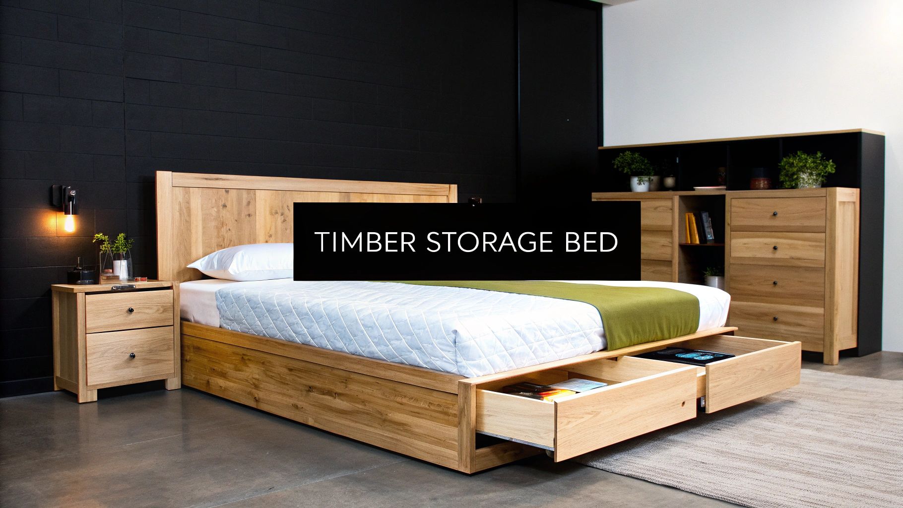 Ultimate Guide to Timber Bed Frame with Storage