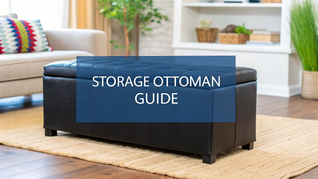 Your Guide to the Perfect Large Storage Ottoman