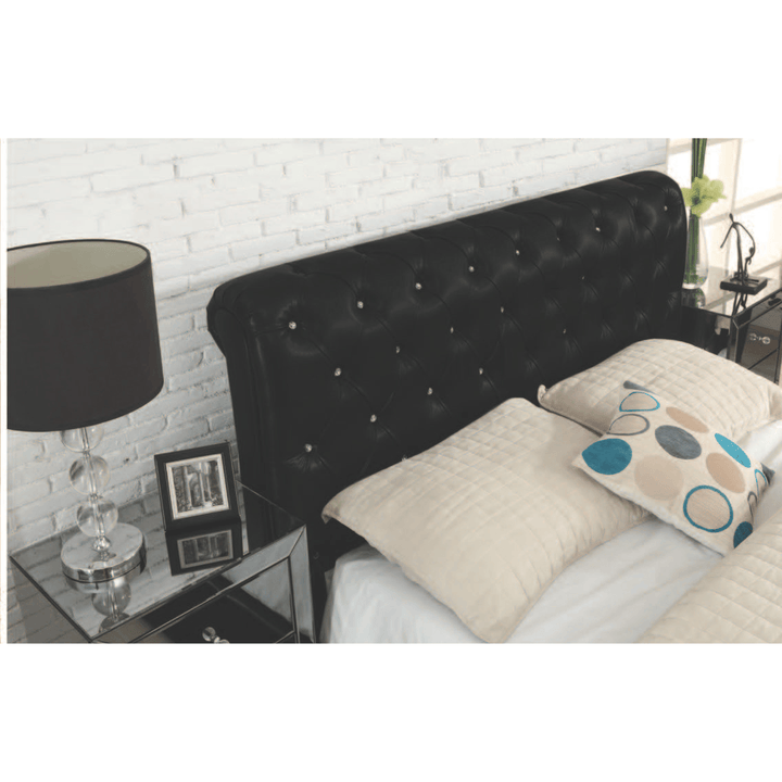 Diamenti Bed King Bed Frame White - DLB Furniture