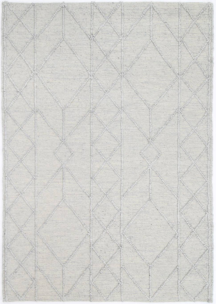 Himalaya Interweave Tribal Grey Wool Rug - DLB Furniture