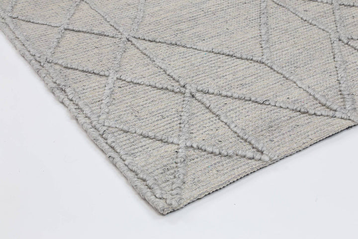 Himalaya Interweave Tribal Grey Wool Rug - DLB Furniture