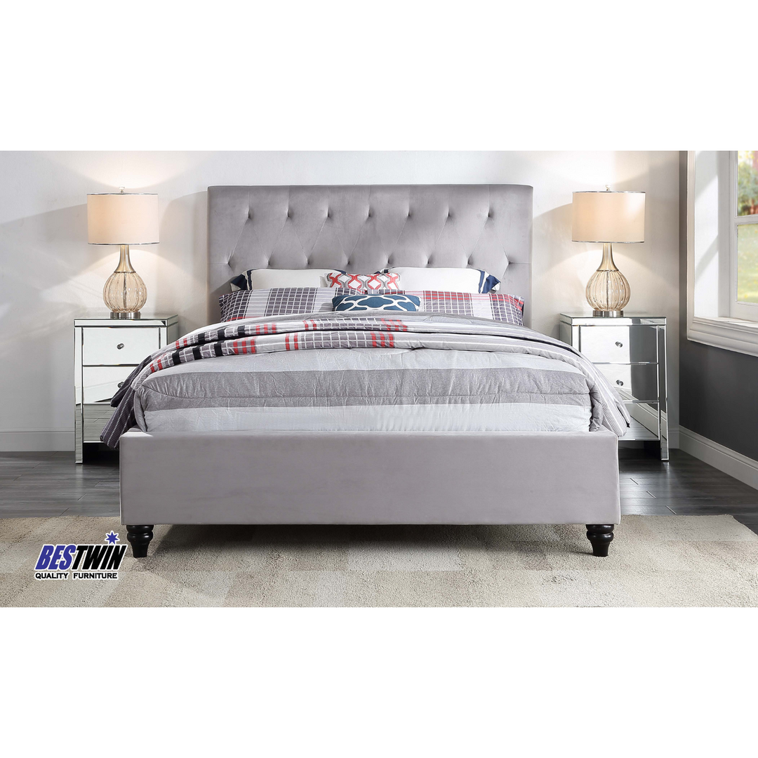Merida Double Velvet Bed