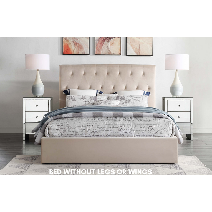 Merida Double Velvet Bed